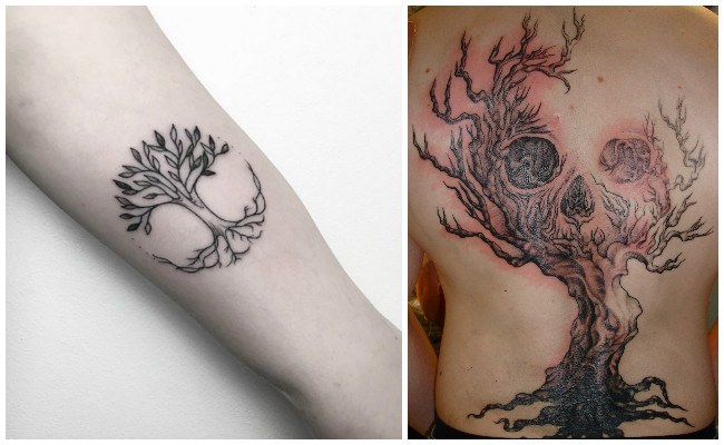 El árbol de la vida cabala para tatuajes