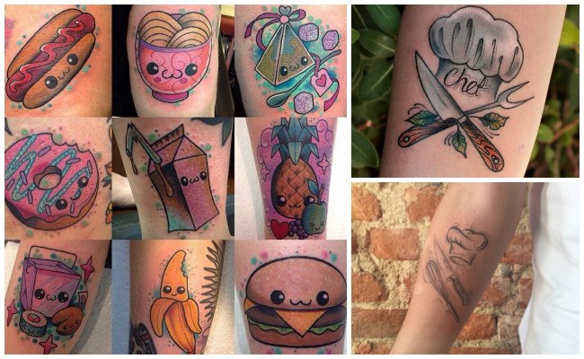 Dibujos de tatuajes de chef