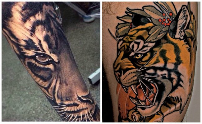 Dibujos de tigres para tatuar