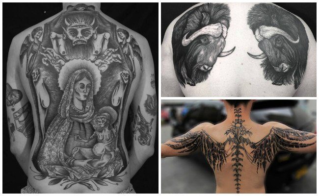 Diseños de tatuajes en la espalda