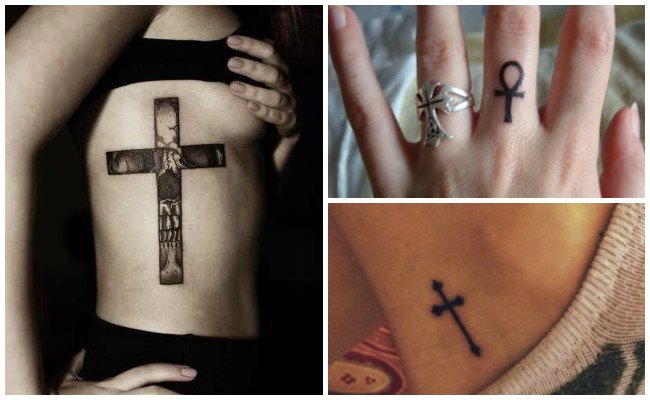 Fotos de tatuajes de cruces para hombre