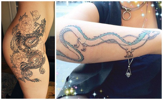 Fotos de tatuajes de dragones