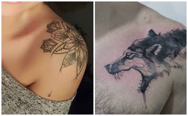 Fotos de tatuajes en el hombro