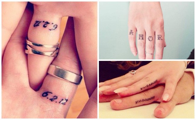 Fotos de tatuajes en los dedos
