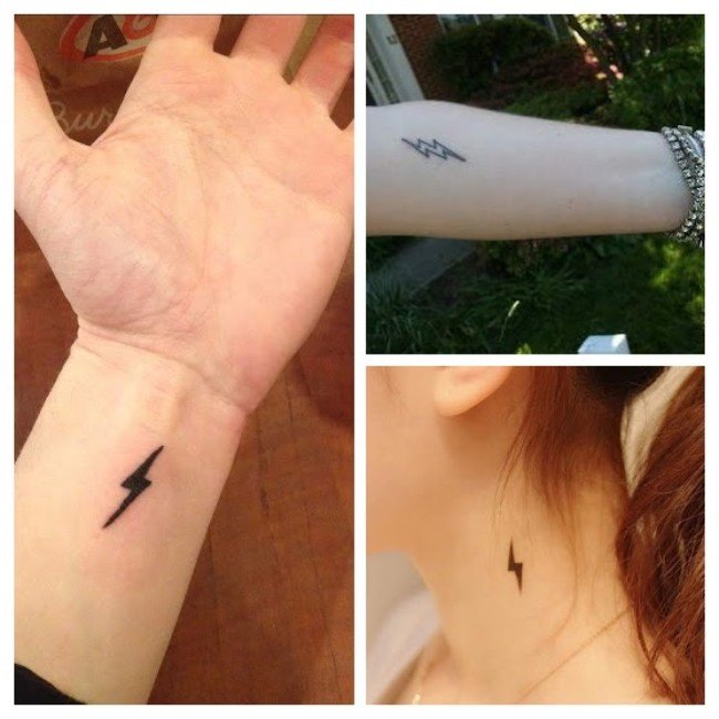 Ideas para tattoos de rayos para mujeres y hombres