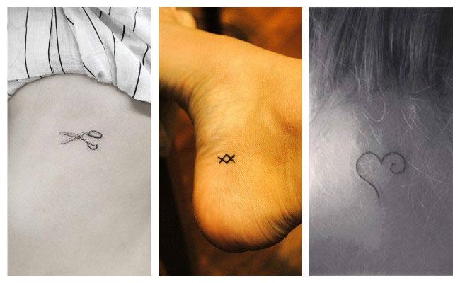Ideas para tatuajes minimalistas para chicas