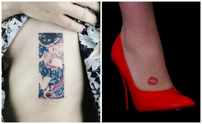 Imágenes de tatuajes de besos