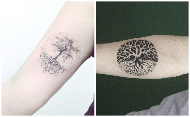 Imágenes de tatuajes de árbol de la vida