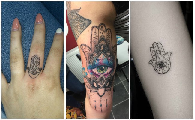 Imágenes de tatuajes de la mano de fátima