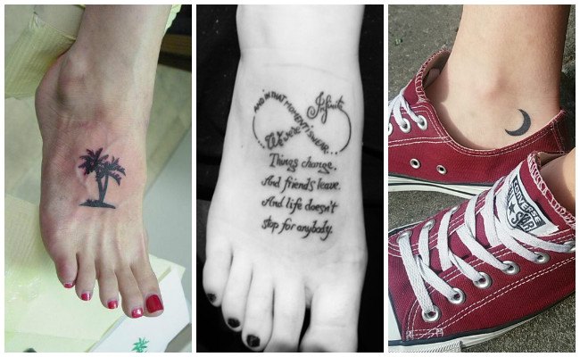 Imágenes de tatuajes en el pie