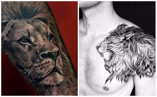 Los mejores tatuajes de leones