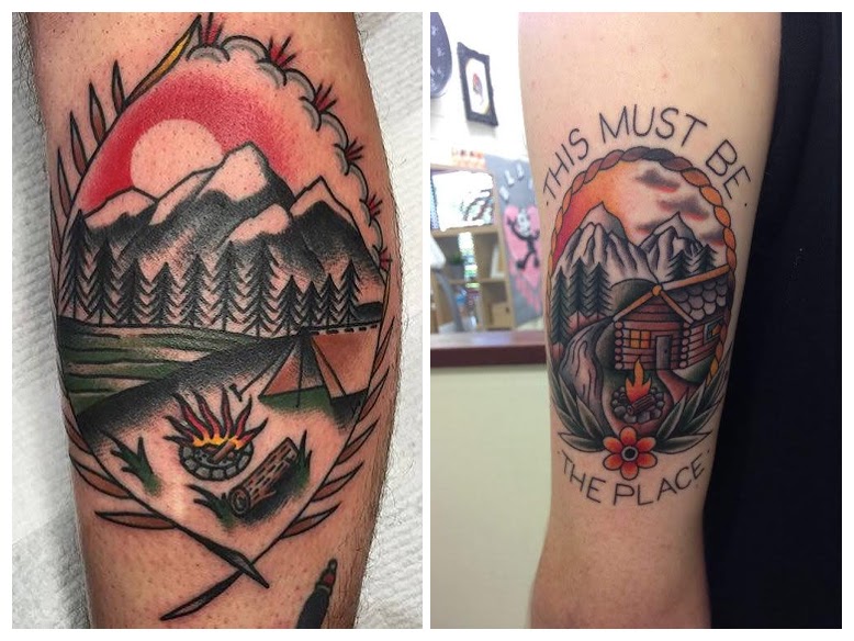 Los mejores tatuajes de montañas