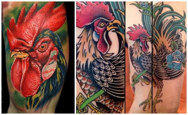 Los mejores tatuajes de gallos