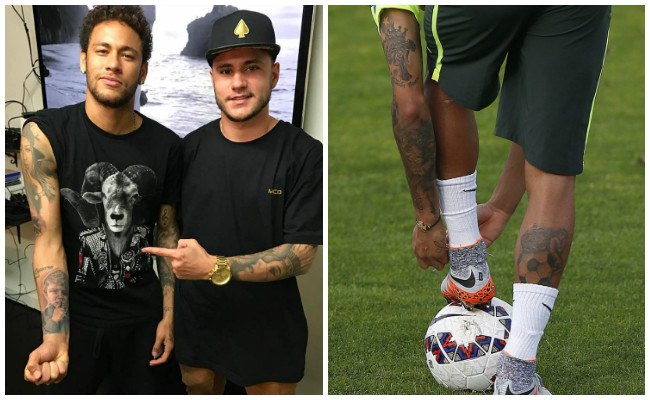 Los mejores tatuajes de neymar