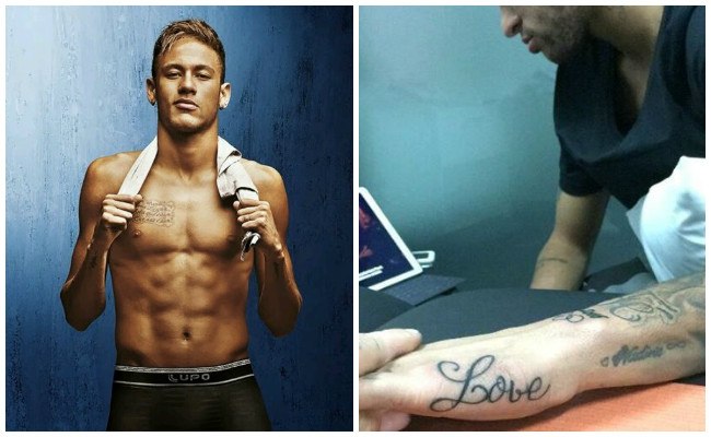 Qué dicen los tatuajes de neymar