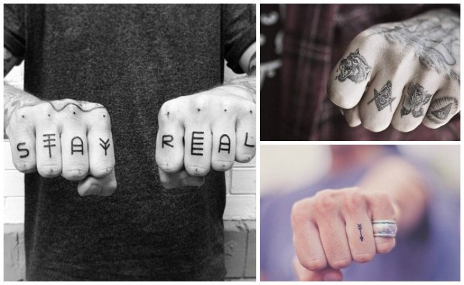 Qué significan los tatuajes en los dedos