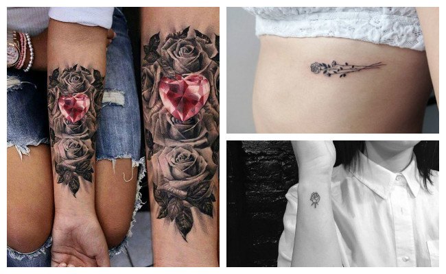 Significado de los tatuajes de rosas
