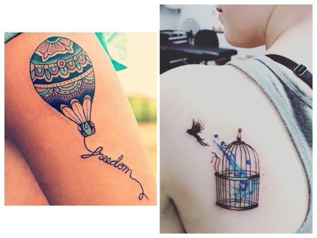 significado libertad tatuajes