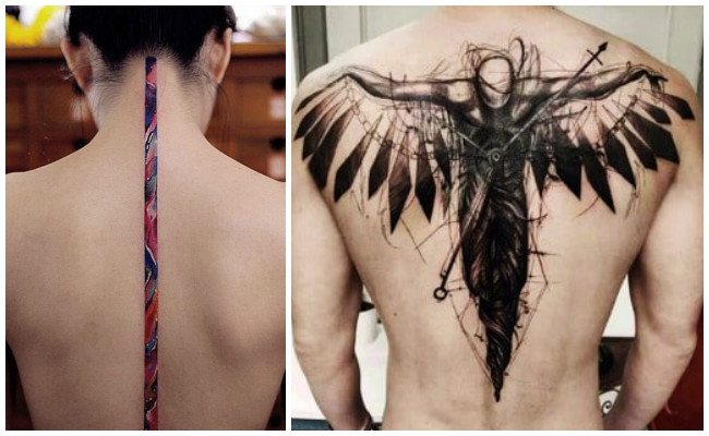 Significado de los tatuajes en la espalda