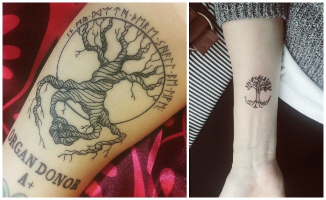 Tatuajes árbol de la vida
