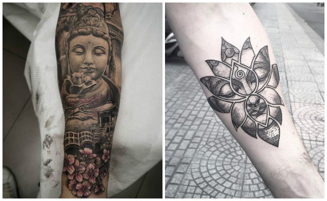 Tatuajes de budistas para mujeres