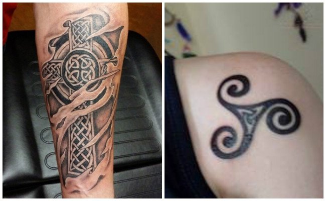 Tatuajes celtas de amor eterno