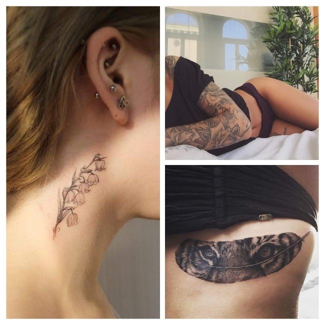 tatuajes color para mujeres