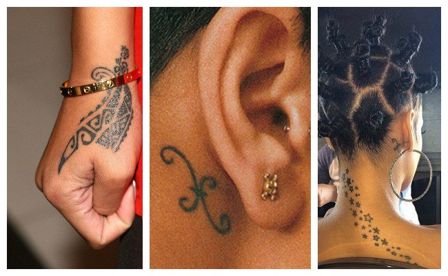 Tatuajes de Rihanna