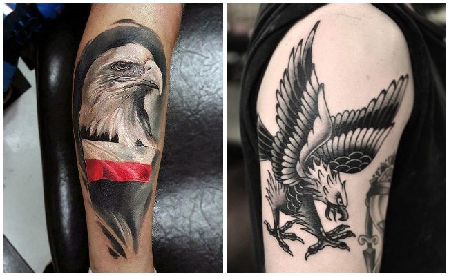 Tatuajes de águilas para mujeres
