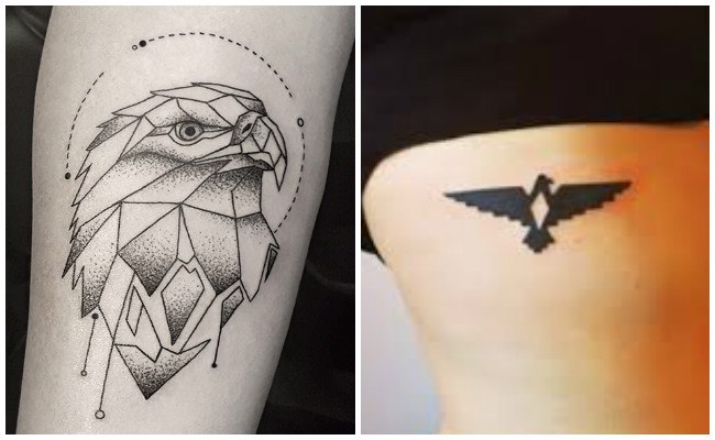 Tatuajes de águilas pequeñas
