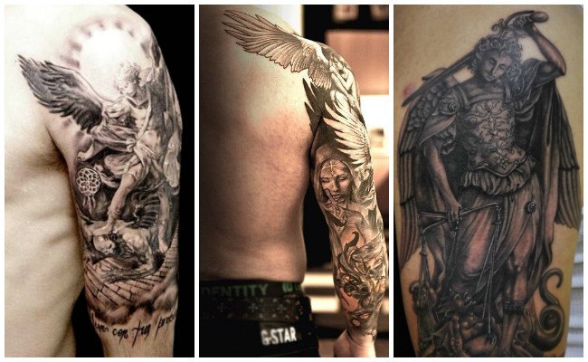 Tatuajes de ángeles juntos