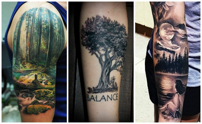 Tatuajes de árboles