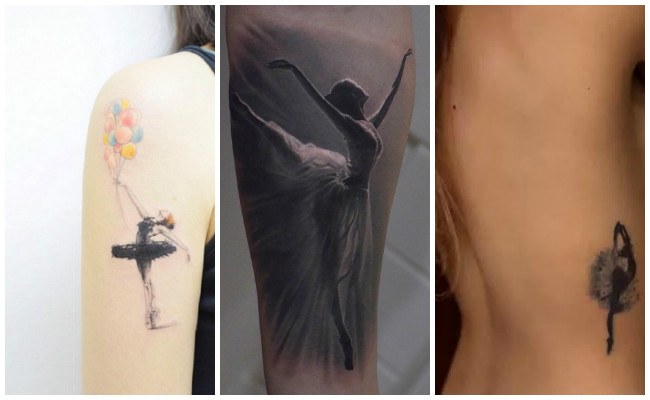 Tatuajes de bailarinas clásicas