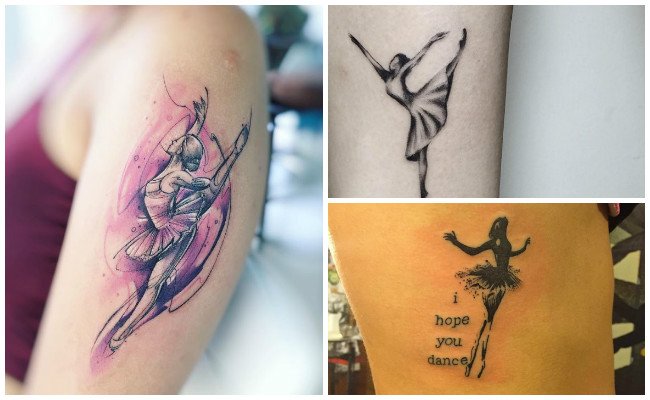Tatuajes de bailarinas de salsa