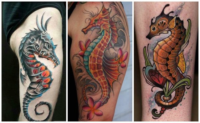 Tatuajes de caballitos de mar