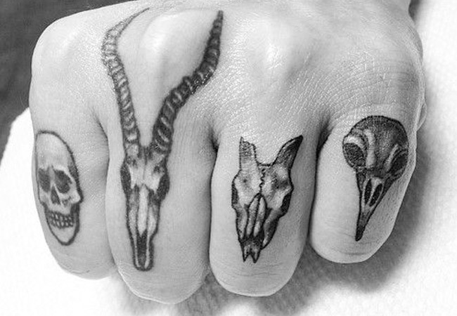 Tatuajes de calaveras de animales