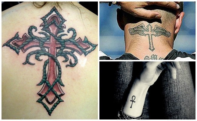 Tatuajes de cruces para mujeres