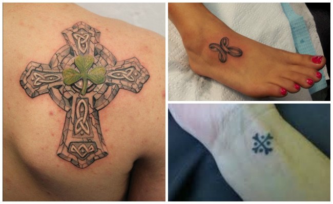 Tatuajes de cruces pequeñas