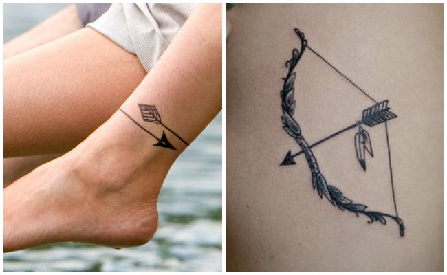 Tatuajes de flechas indias