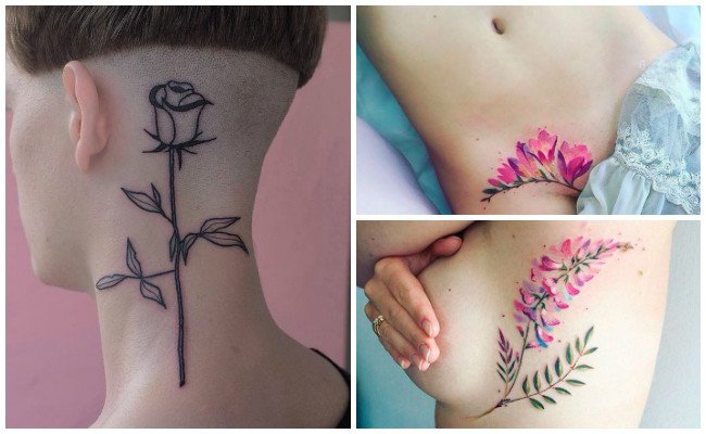 Tatuajes de flores de lirios