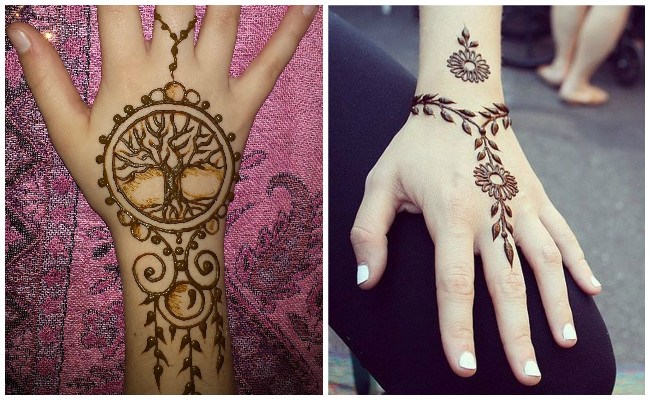 Tatuajes de henna sencillos