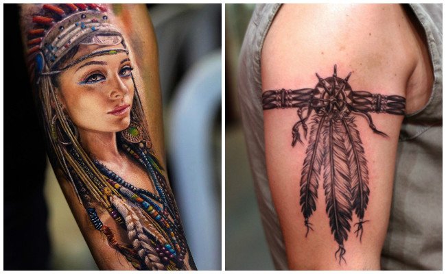 Tatuajes de indios argentinos