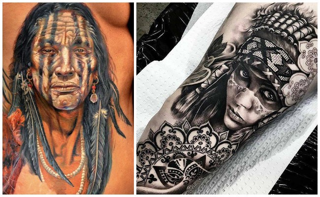 Tatuajes de indios y su significado