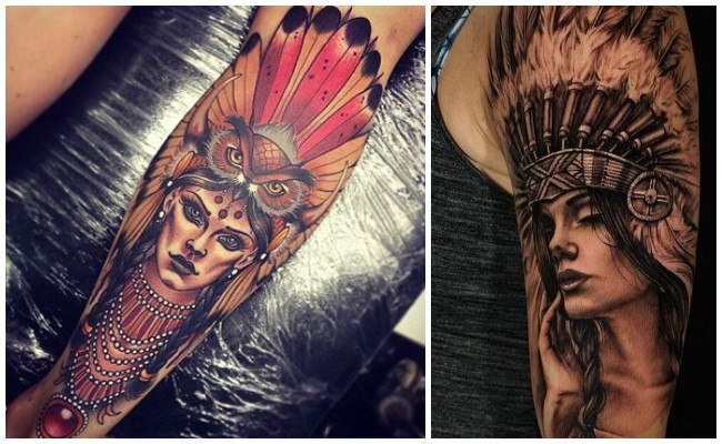 Tatuajes de indios
