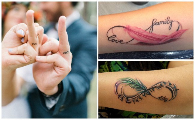 Tatuajes de infinito con frases