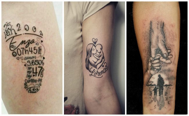 Tatuajes de Familia y Familiares ❤ Símbolos que Representan Familia