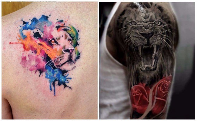 Los mejores tatuajes de leones