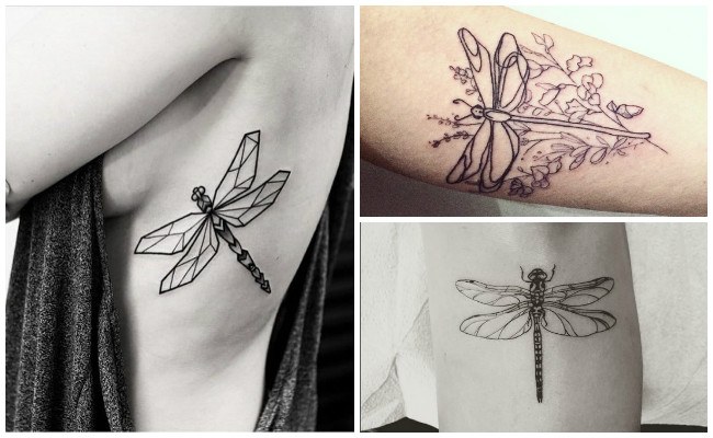 Tatuajes de libélulas y significado
