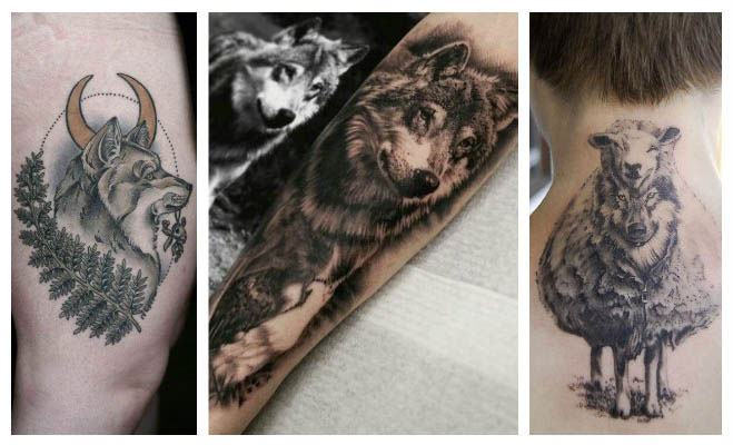 Tatuajes de lobos de cuerpo entero