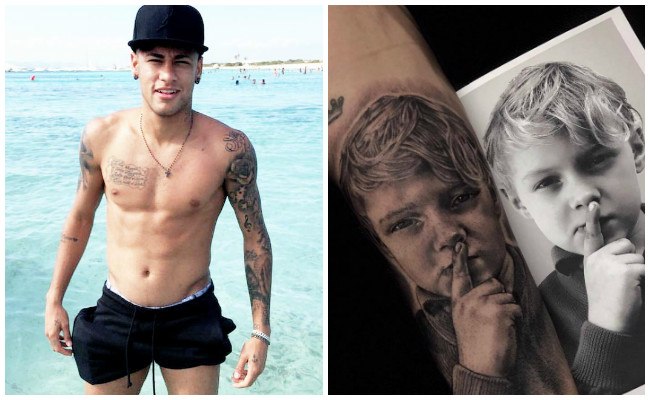 Tatuajes de neymar y sus imágenes